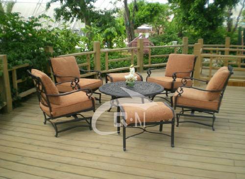 铸铝桌椅 企业相册 乔耐户外休闲用品有限公司